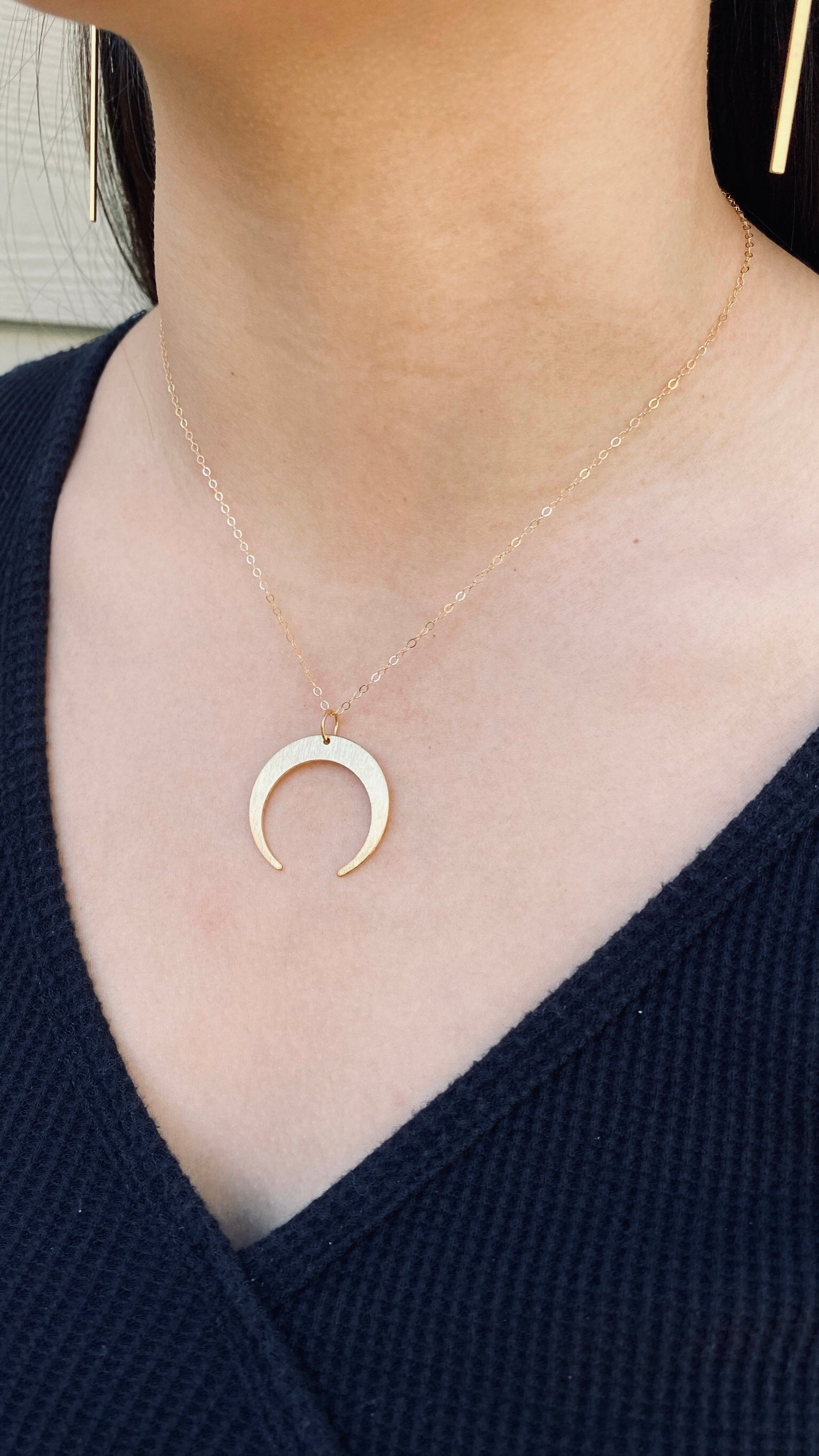 Crescent Moon Necklace | My Site Crescent Moon Necklace | My Site